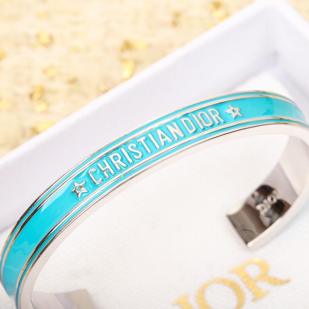 Dior butterfly open bracelet