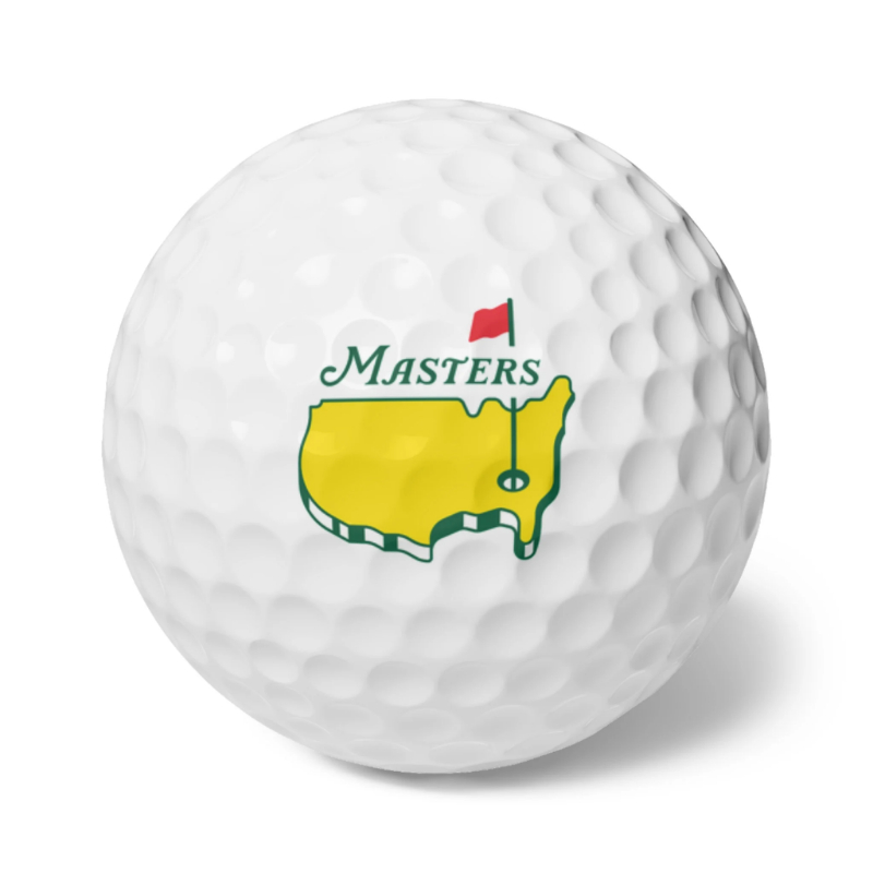 Masters Logo Golf Balls - elwant