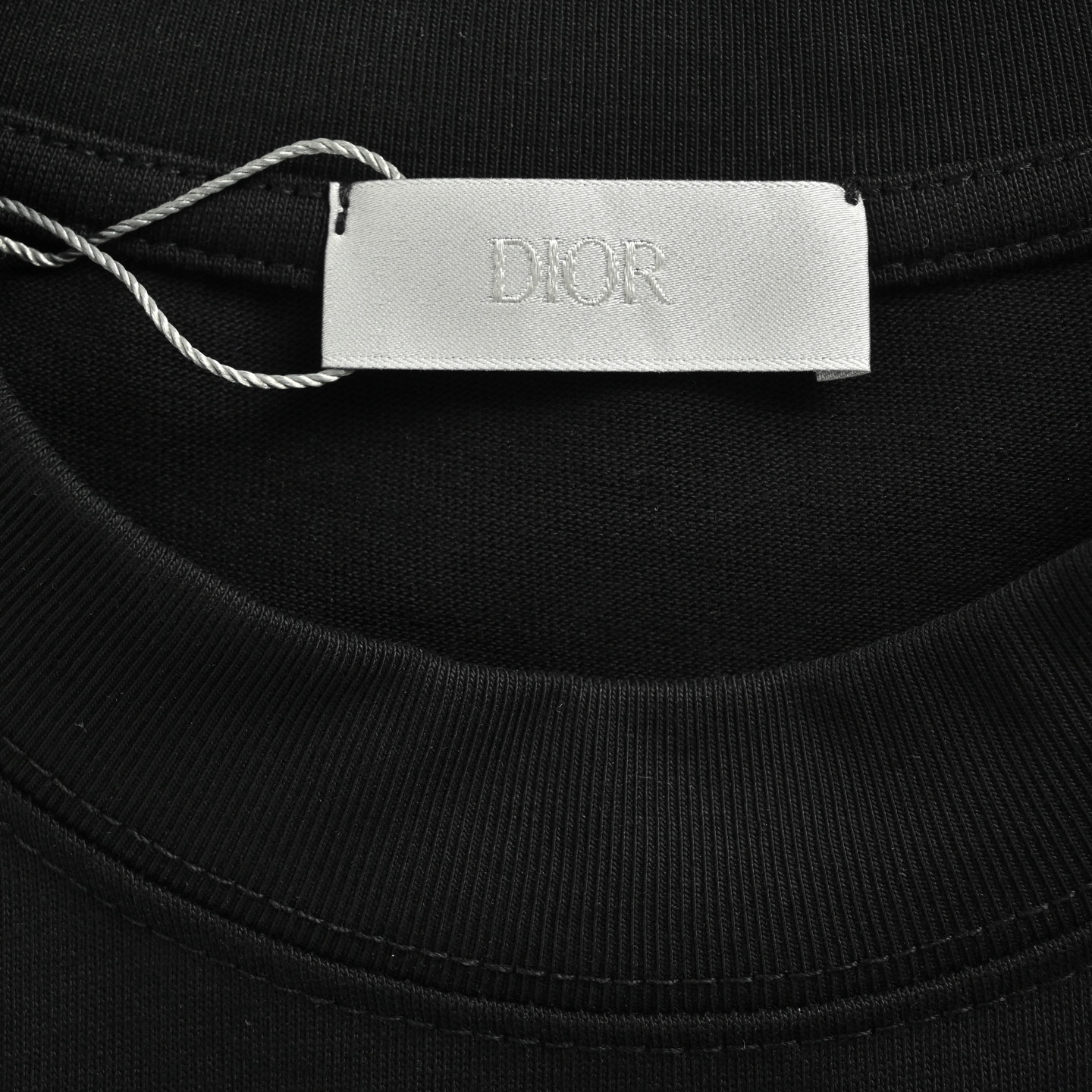 Dior 25ss lettering print short-sleeve