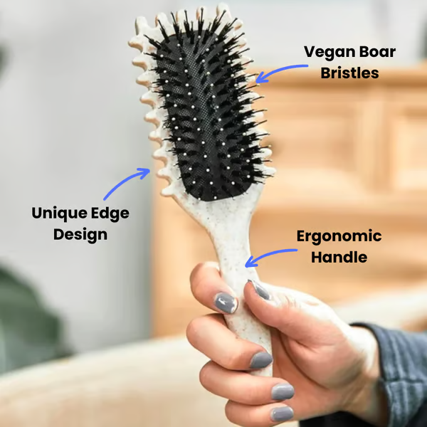 Curly Hair Brush- Get “Perfect” Curls or Waves!