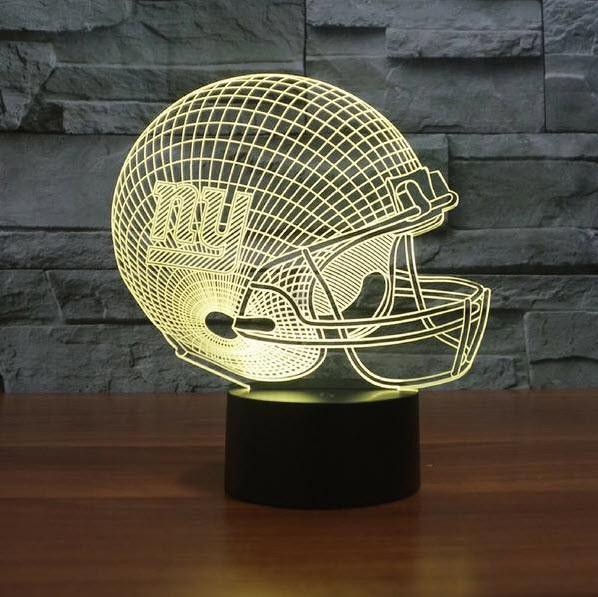 NEW YORK GIANTS 3D LED LIGHT LAMP