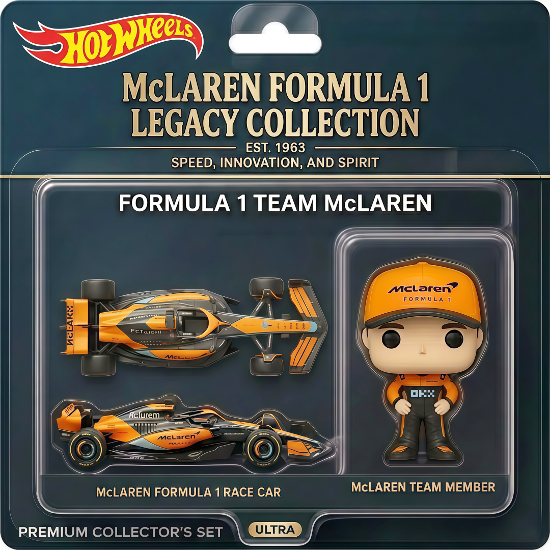 🏁🔥 Hot Wheels x Formula 1 Official Legacy Collector&rsquo;s Set