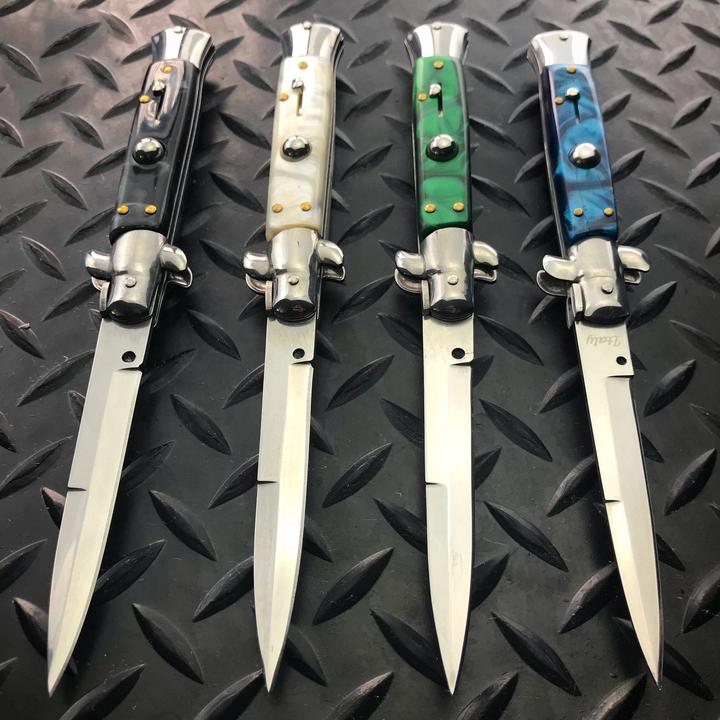 Italian Stiletto Pocket Knife