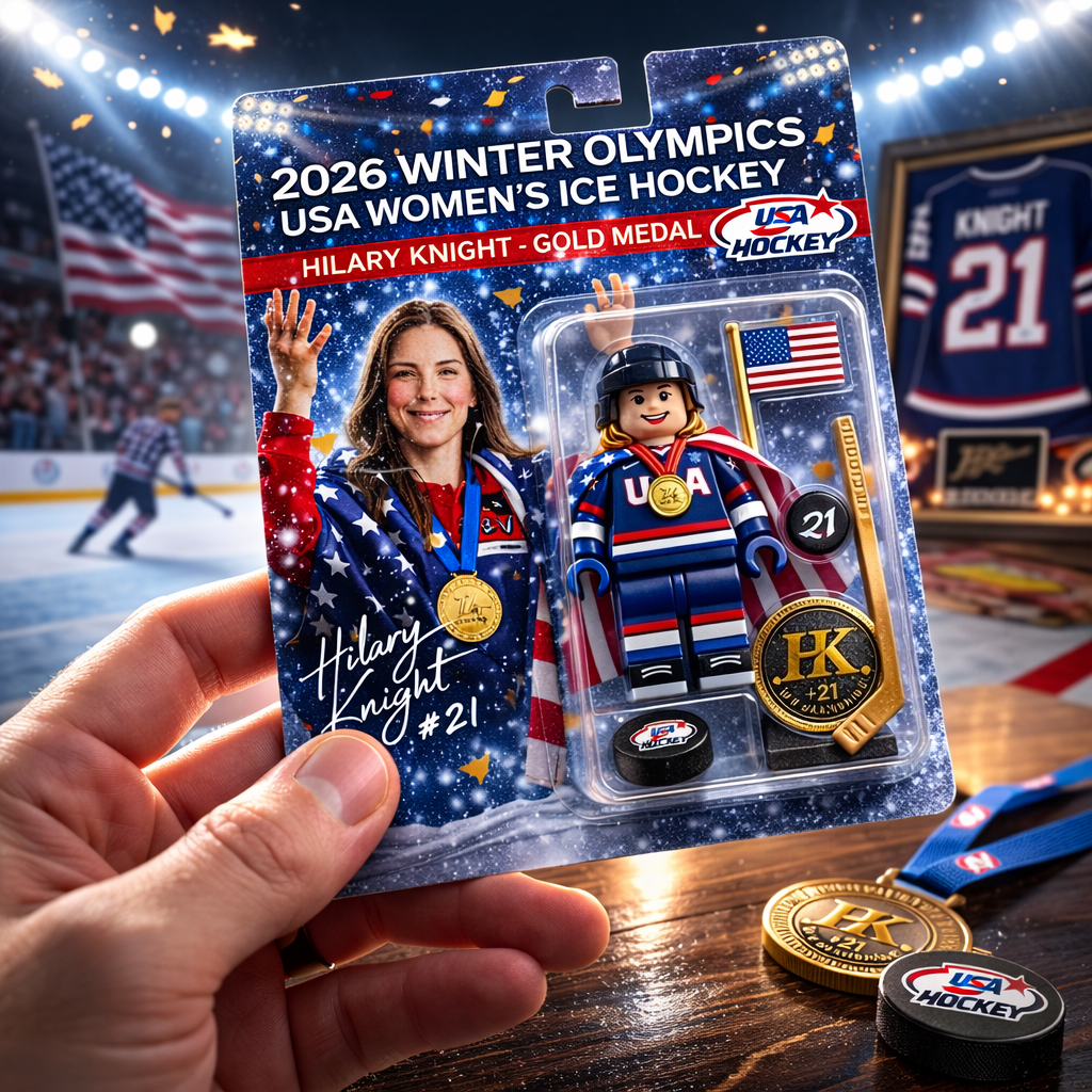 Hilary Knight 2026 Gold Medal Edition – USA Ice Hockey Champion Collector Figure