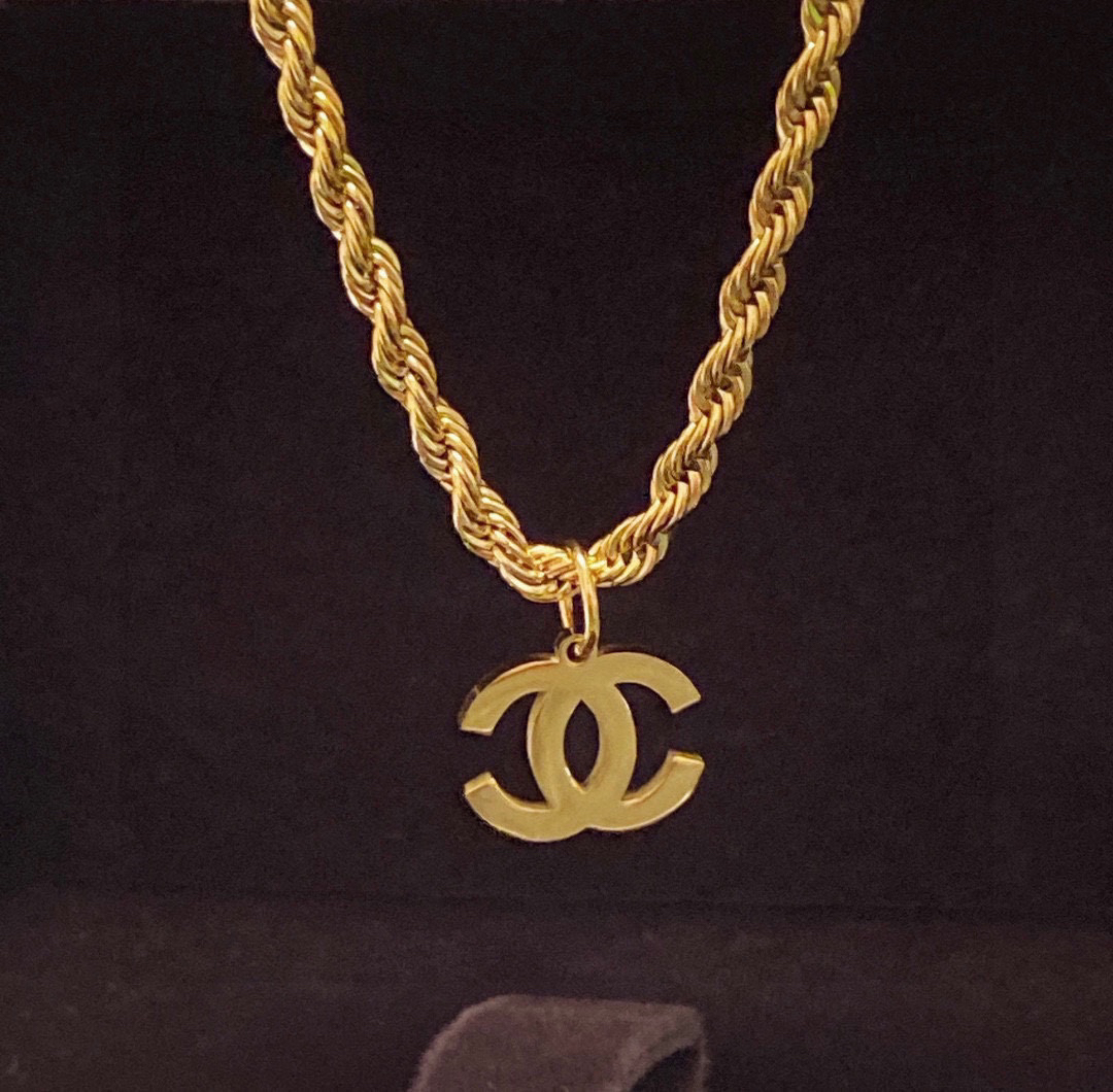 CHAN Braided Chain Necklace