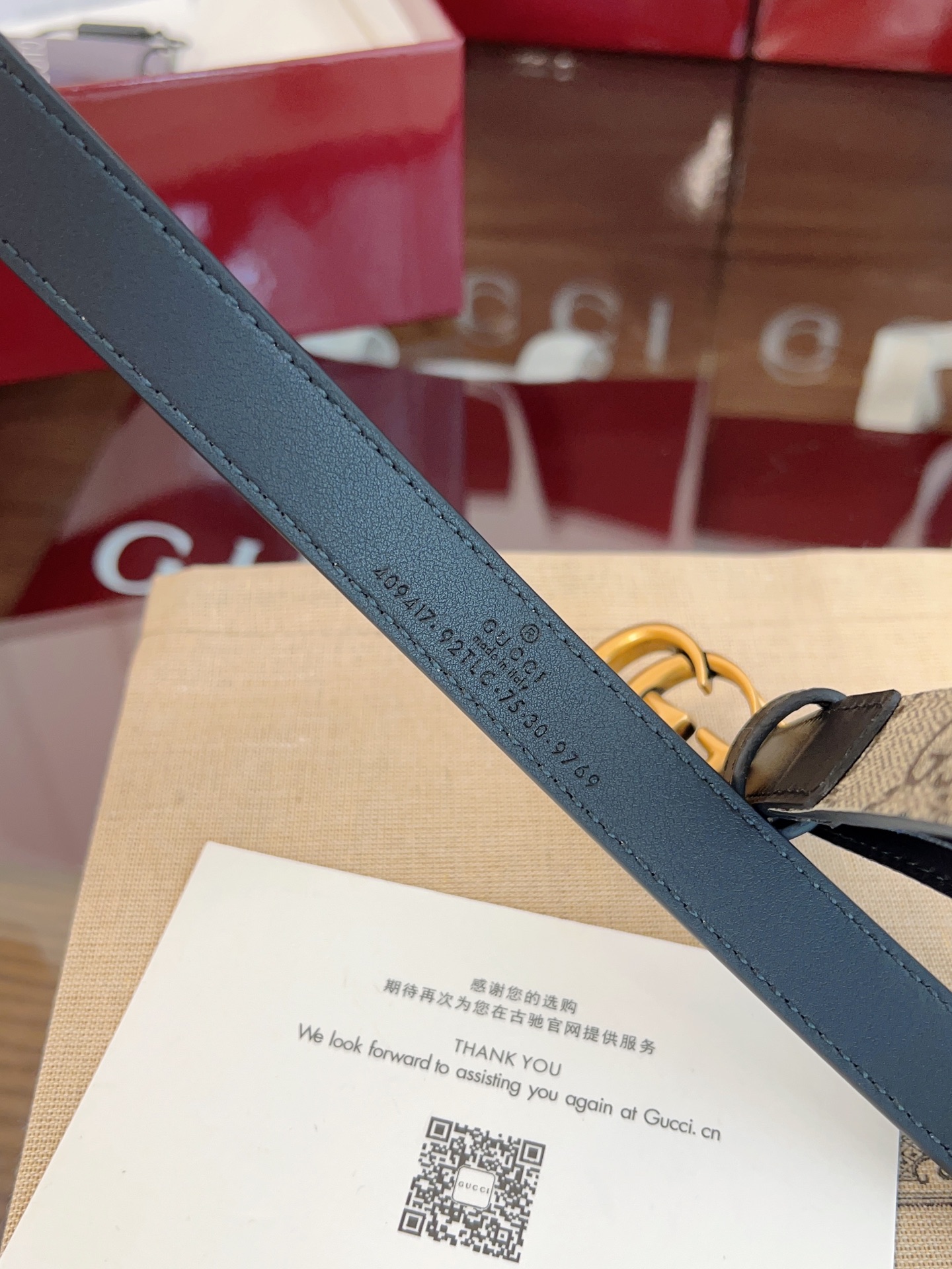 Gucci Double G steel buckle women's cowhide double-sided belt width 2.0cm