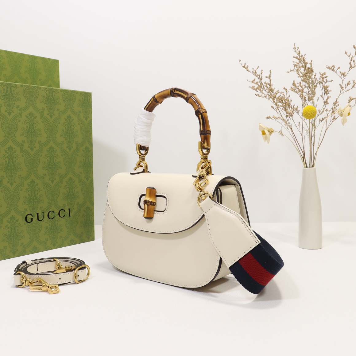 Gucci Bamboo 1947 small bag ‎675797 10ODT 8454