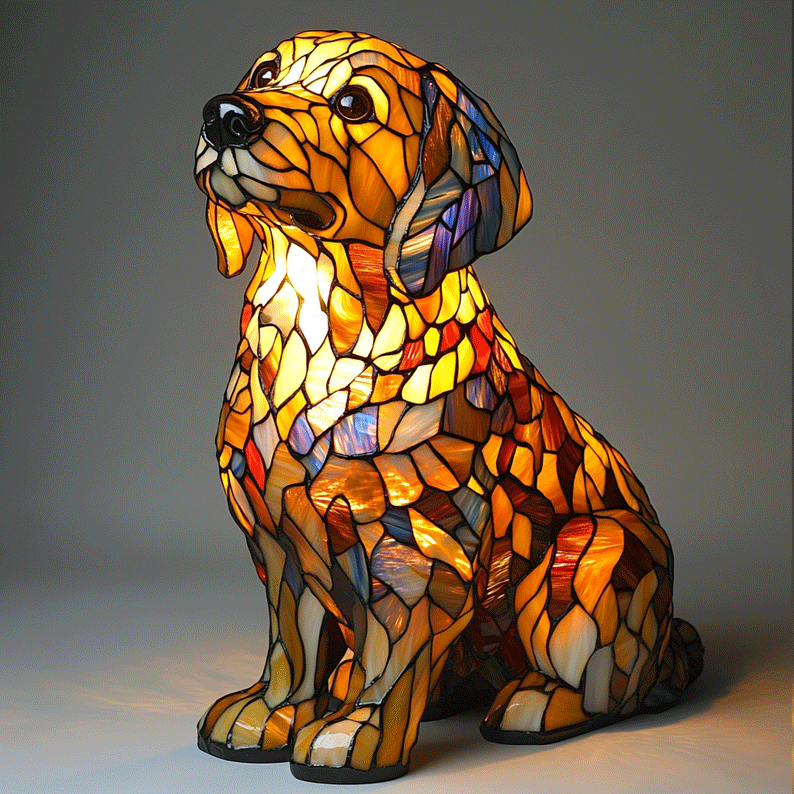 Shih Tzu Lamp