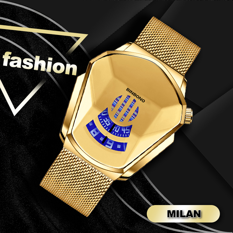 Diamond Style Quartz Watch For Men & Women-Buy Two Free Shipping