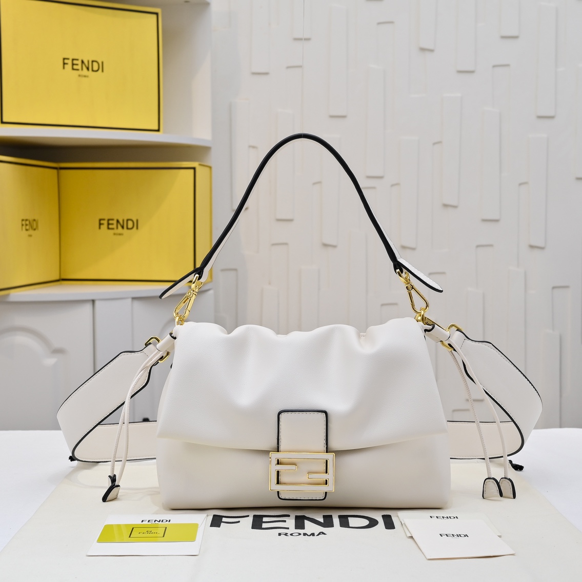 Fendi Mamma Baguette Handbag 83015B108