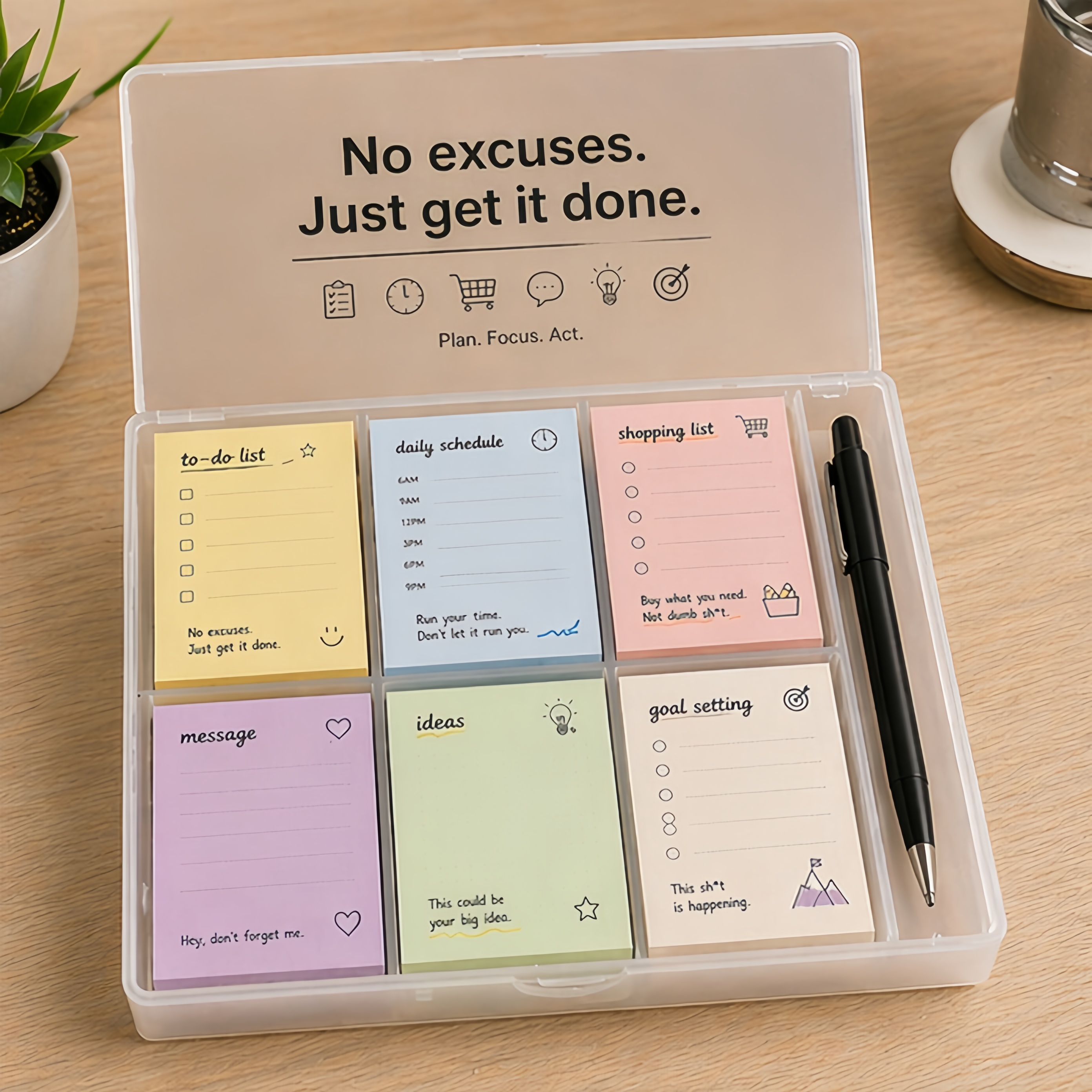 Make Your Life Better | Daily Planning Notes