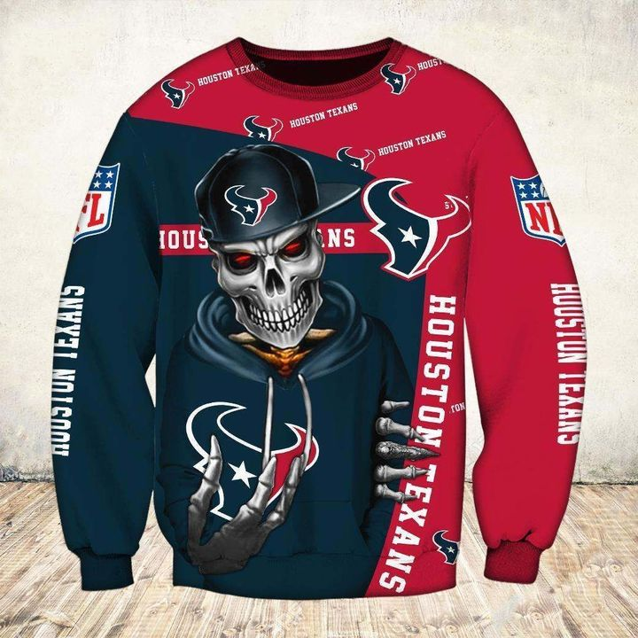 HOUSTON TEXANS 3D HOODIE HHTT010