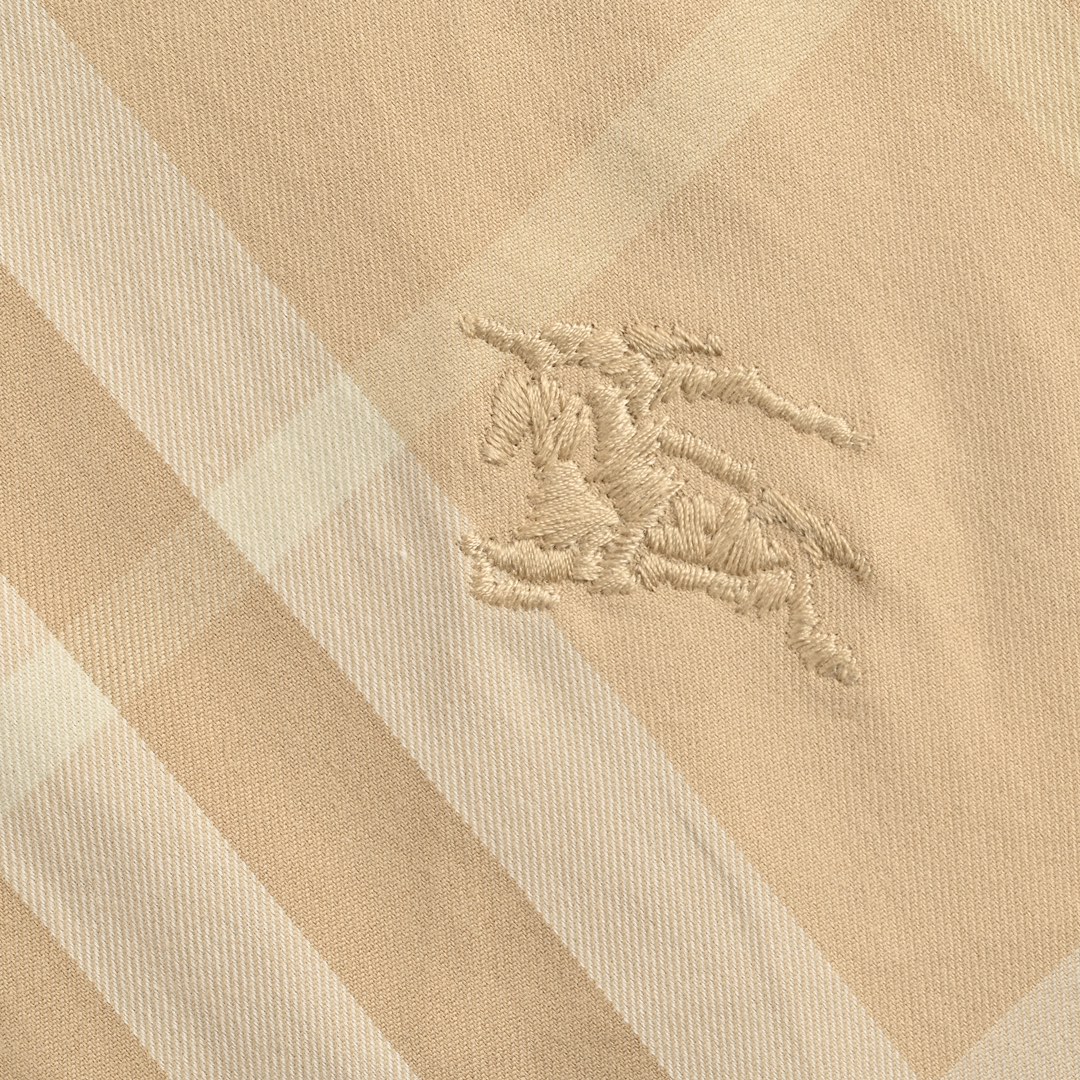 Burberry 24Fw Large Check Cotton Shirt