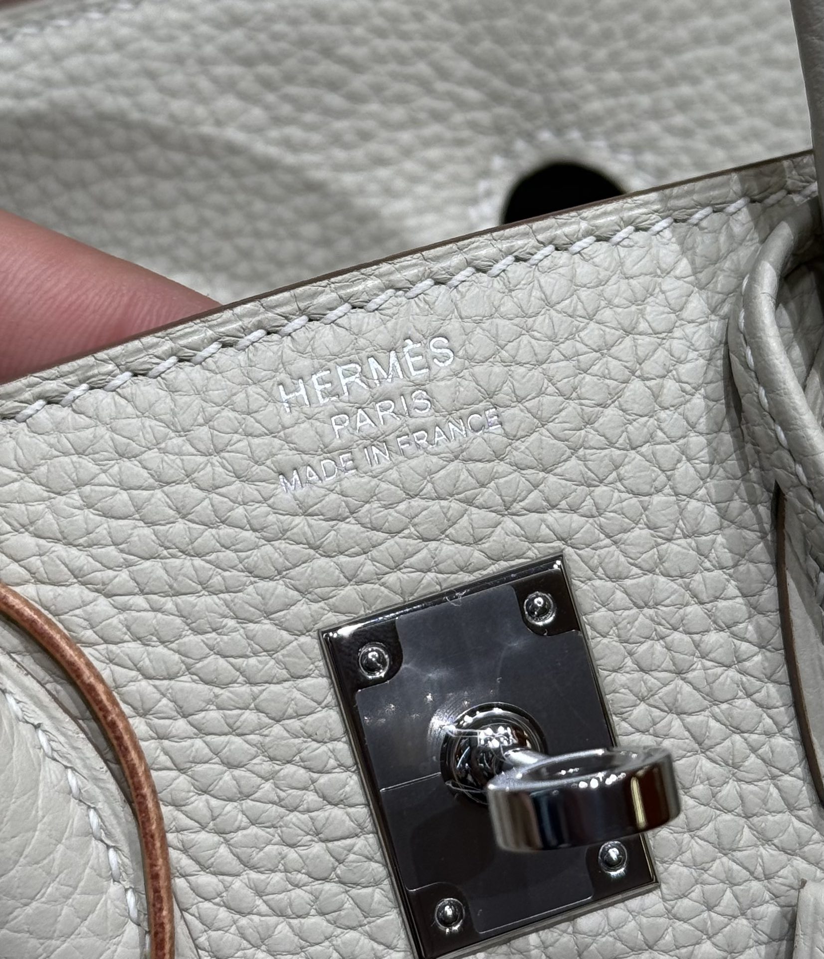 Hermès Birkin 10Craie Handbag (Handmade to Order)