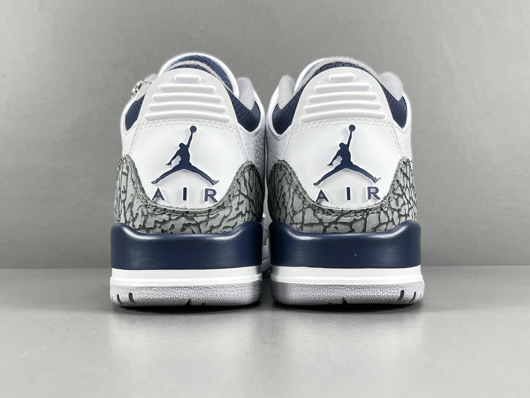 Nike Air Jordan 3 Retro PEWhite Midnight Navy CT8532-140