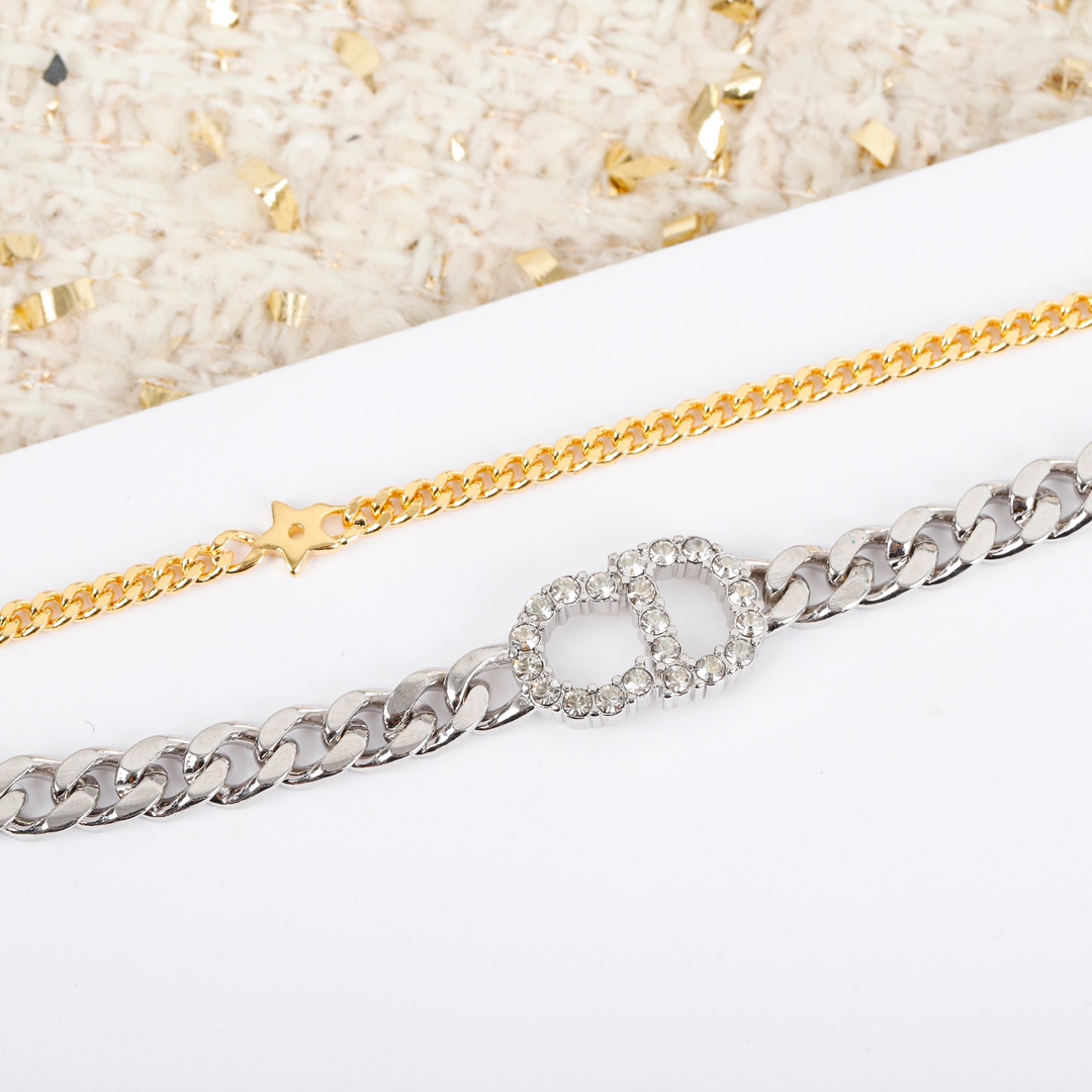 Dior Double Chain Bracelet