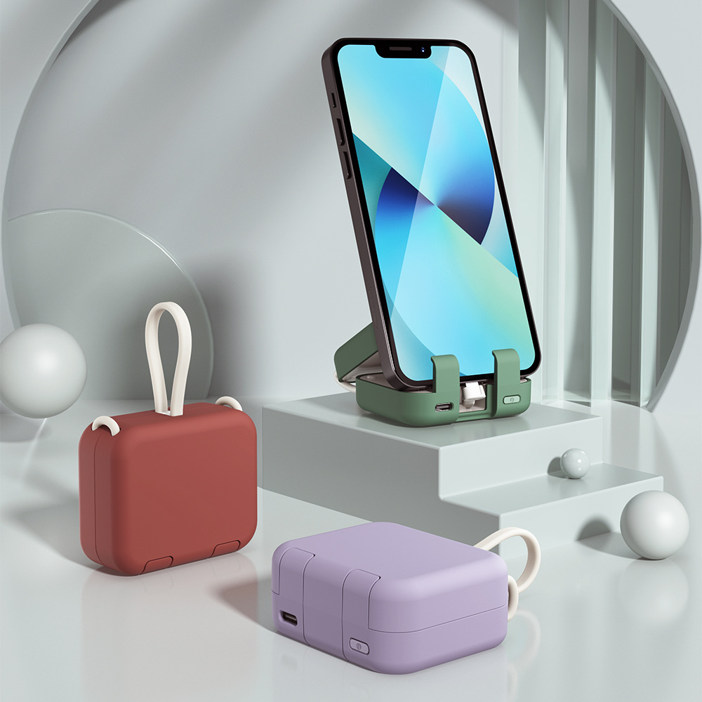 💥Last Day Promotion-[SAVE 50% OFF]--Mini Power Bank and Phone Holder--BUY 2 GET 10% OFF & FREE SHIPPING