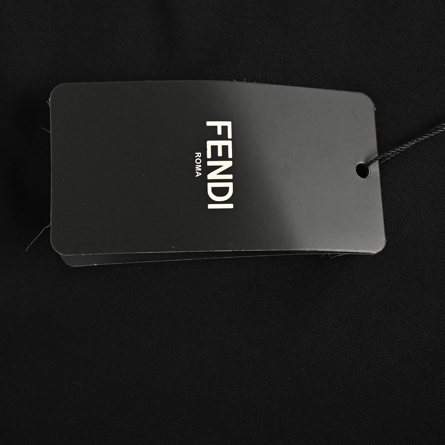 Fendi 25ss chest badge embroidered short sleeves