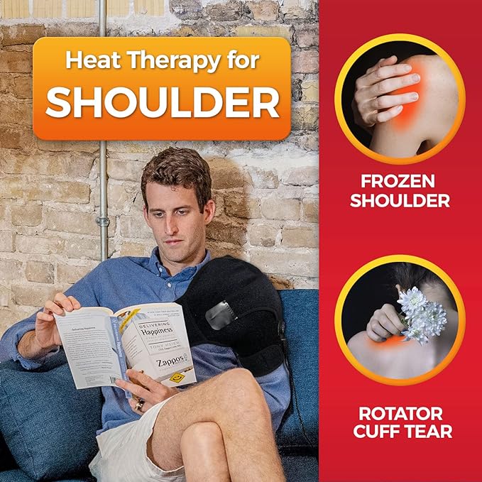 Ergonomic Wireless Heated Shoulder Wrap