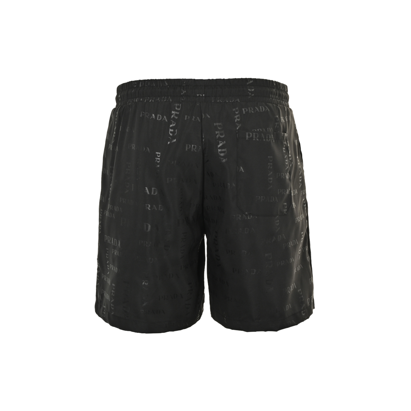 Prada 25ss all-over logo beach shorts