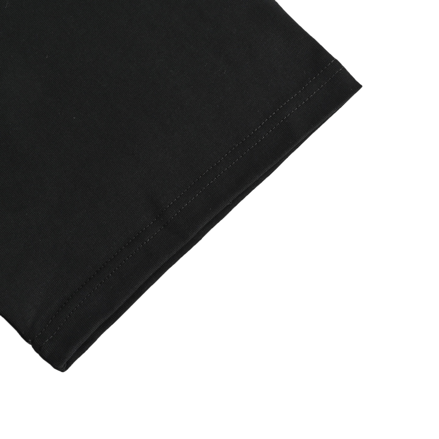 Fendi 25ss short-sleeved shirt with hem label embroidery
