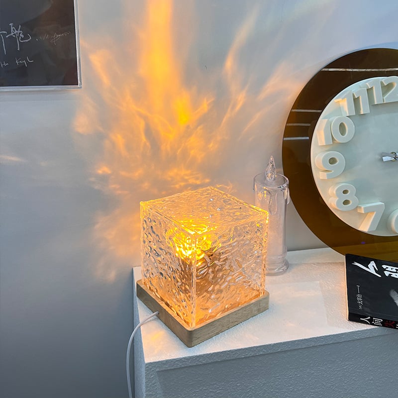 (🌲XMAS Hot Sale- 50% OFF)Dynamic water ripple night light-BUY 2 GET 3% OFF FREE SHIPPING