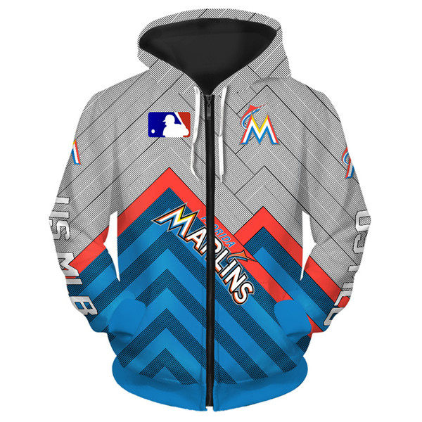 MIAMI MARLINS 3D HOODIES MM002