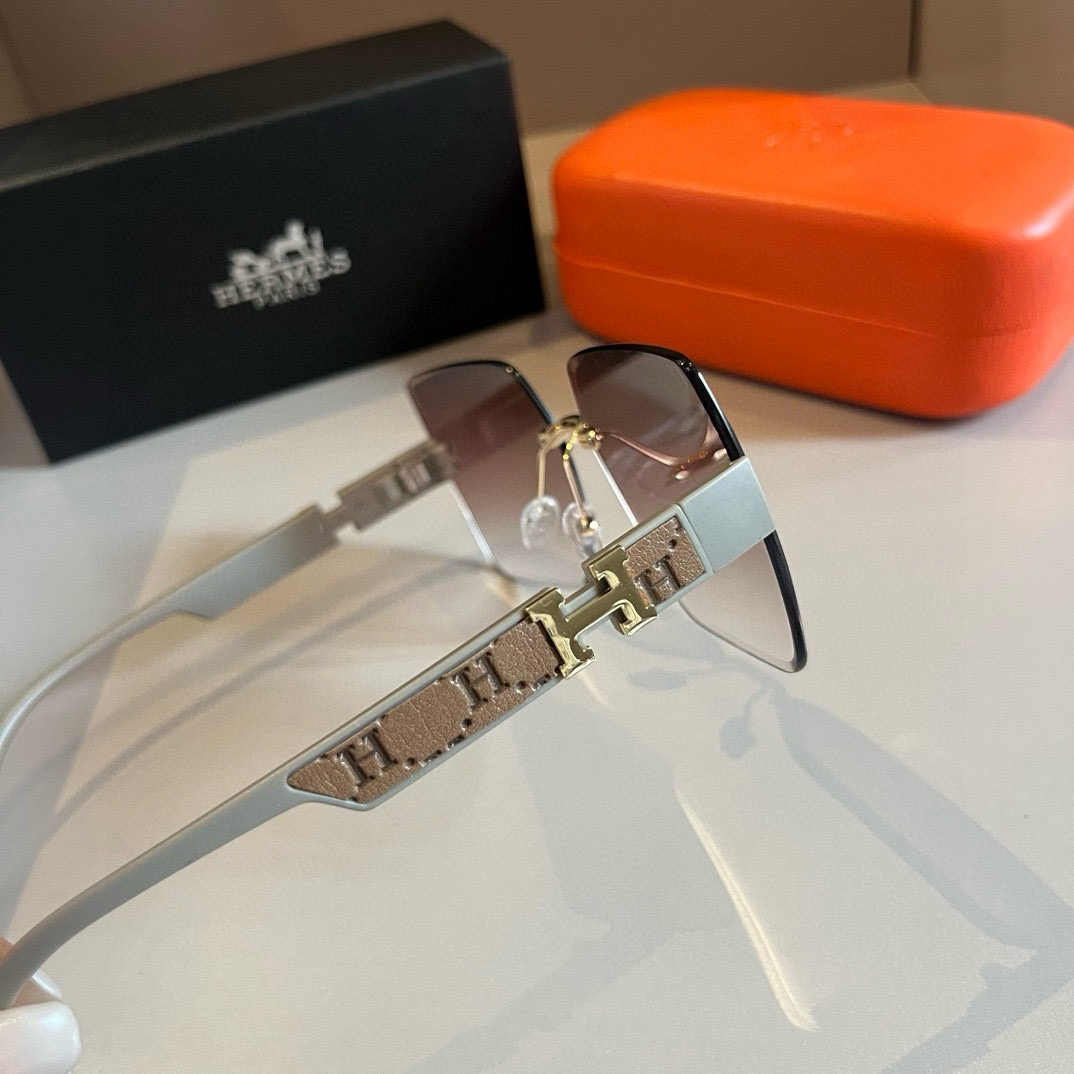 Hermes rimless sunglasses