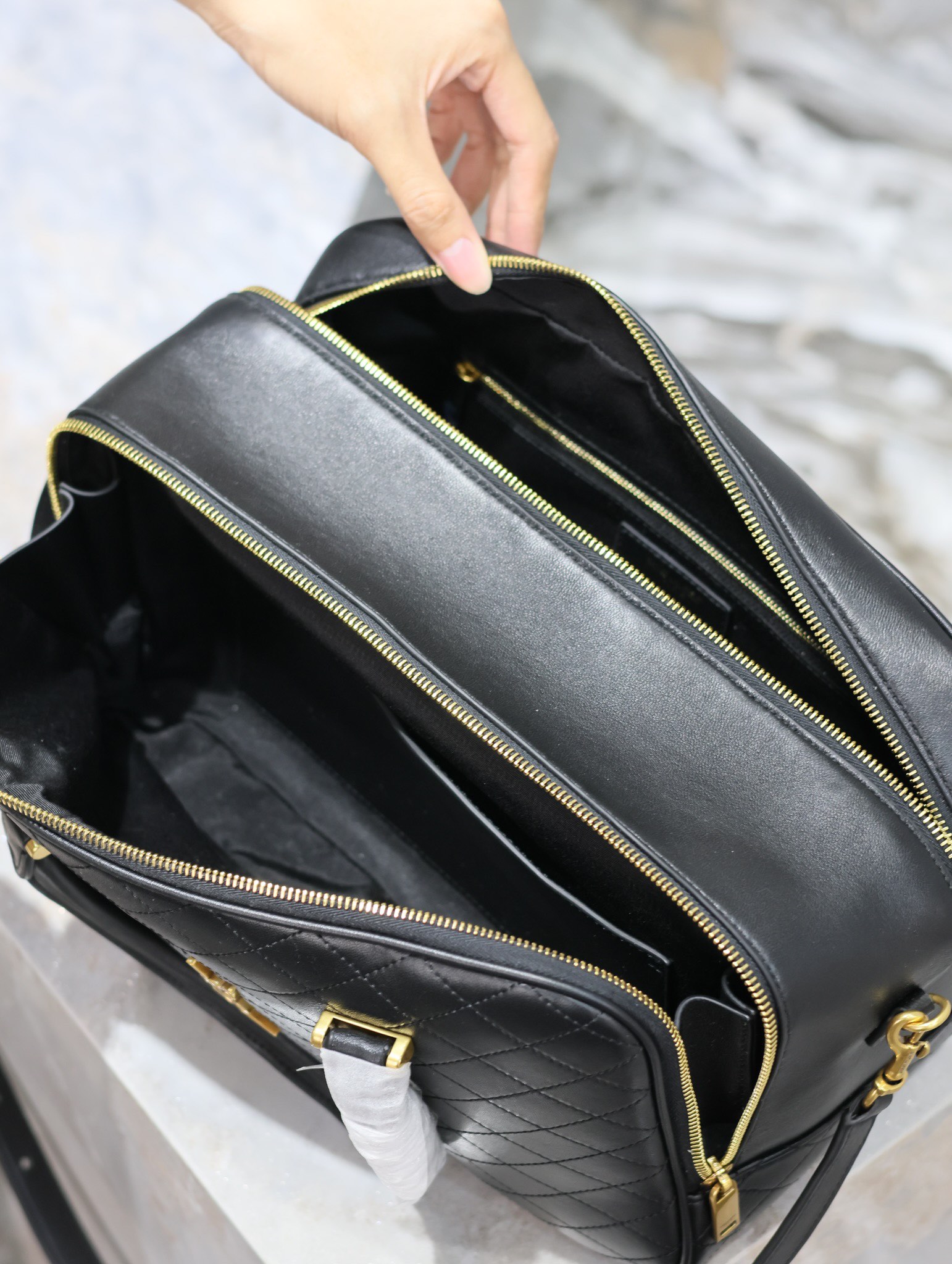 Yves Saint Laurent Liya bowling bag 766785