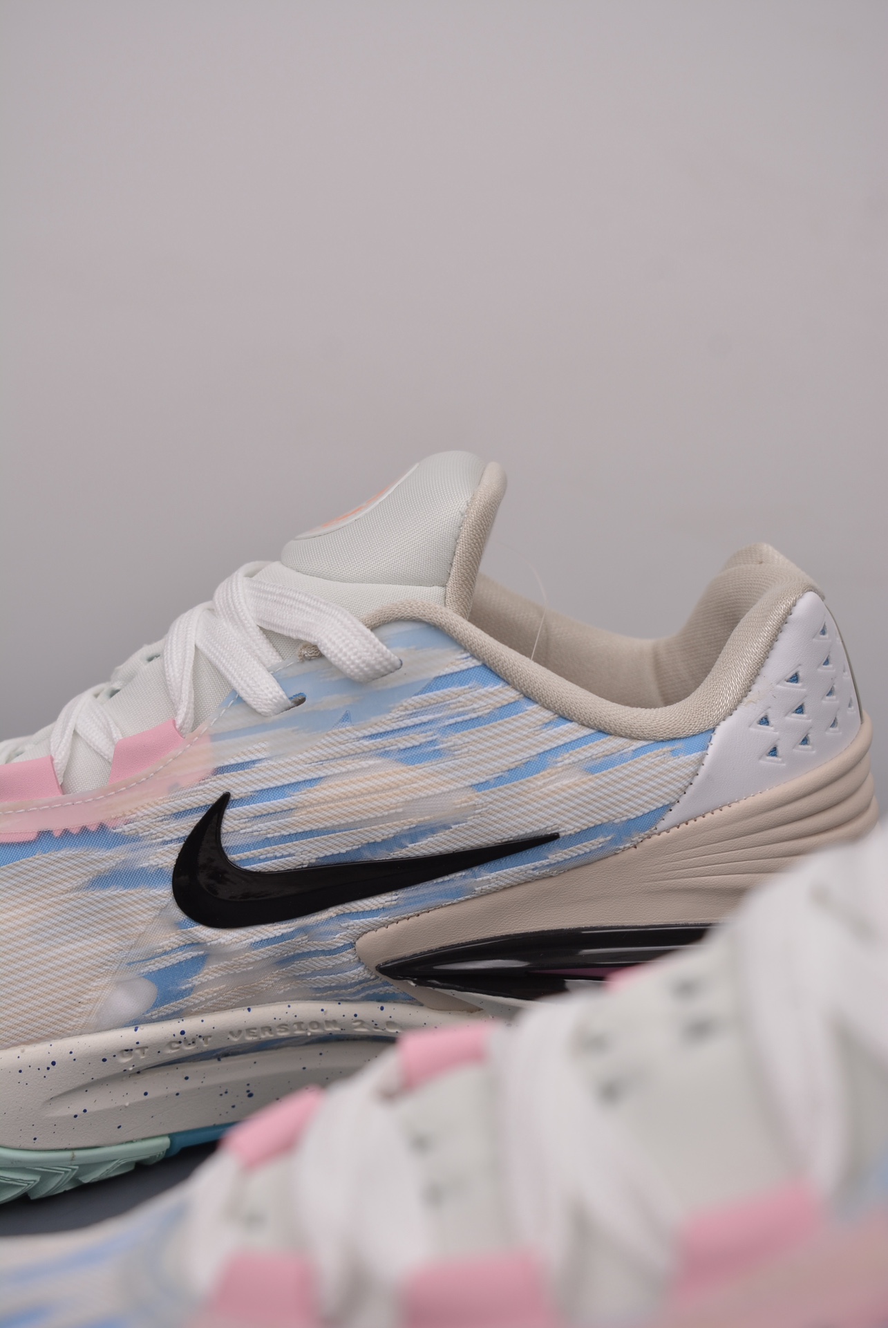 Nike Air Zoom GT Cut 2 EP Greatness Sail White, Blue and Black Swoosh DJ6013-104