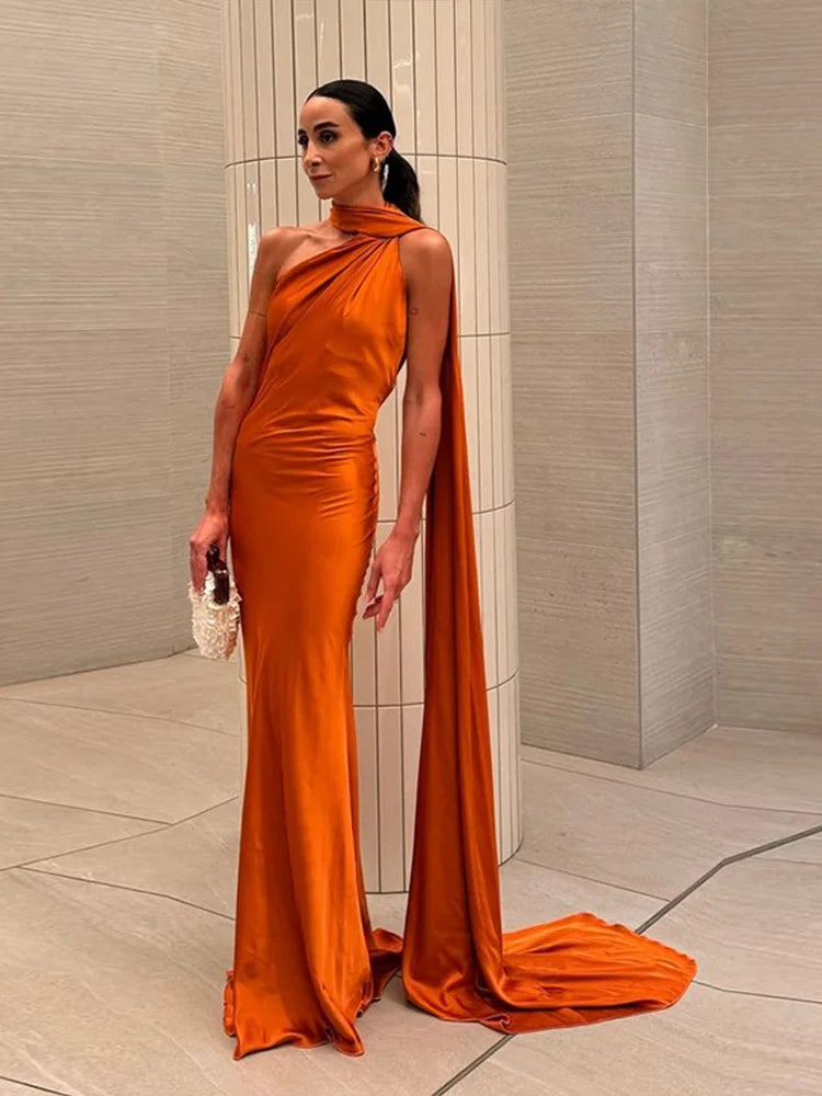 Sexy Backless Long Dress