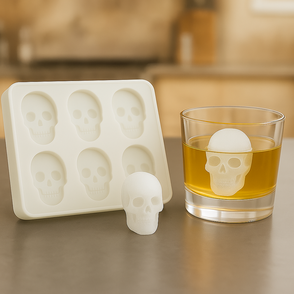 Skull Ice Mold