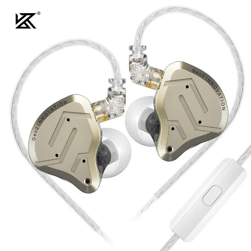 New KZ ZSN PRO 2 - Hybrid Gaming Earphones