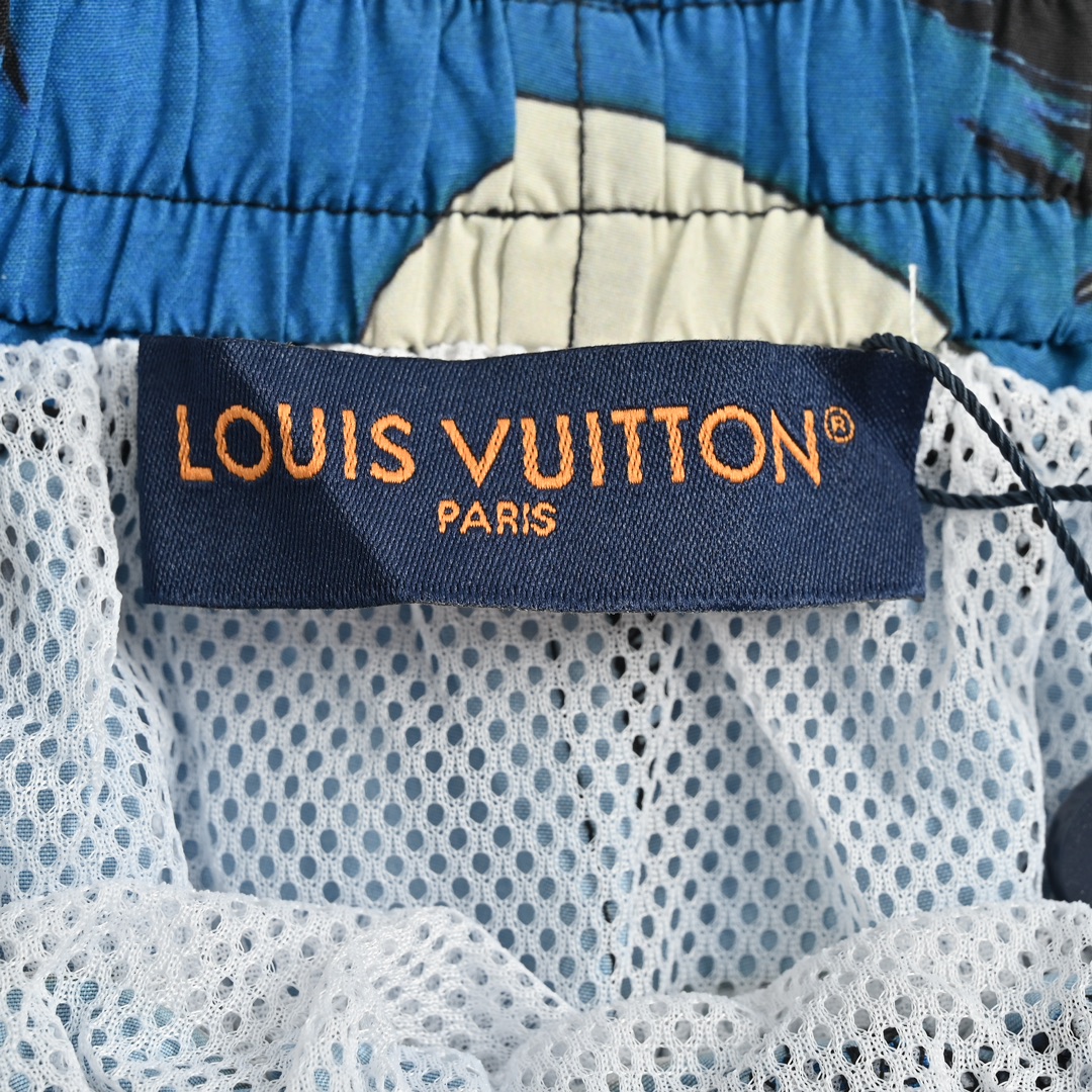 Louis Vuitton 24ss Beach Moonlight Print Shorts