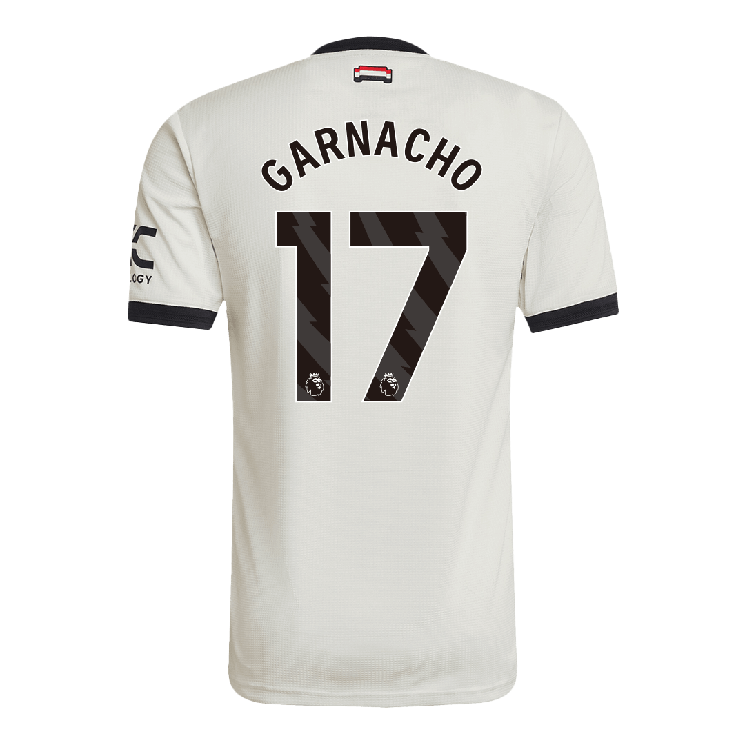 Authentic GARNACHO #17 Soccer Jersey Manchester United Third Away 2024/25