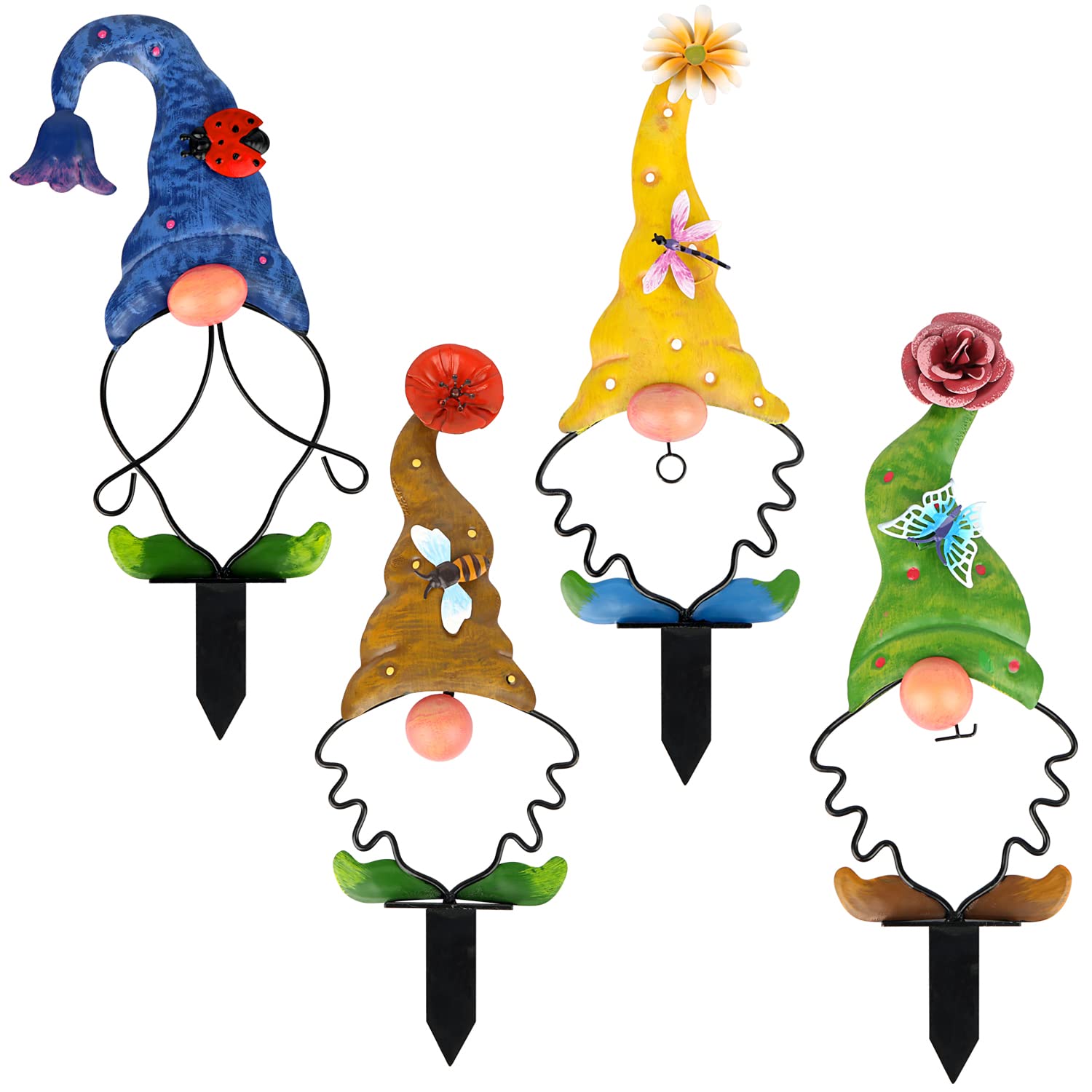 🔥Last Day 50% OFF🔥Art Elf Garden Gnomes Decorations for Yard Decorative Stake