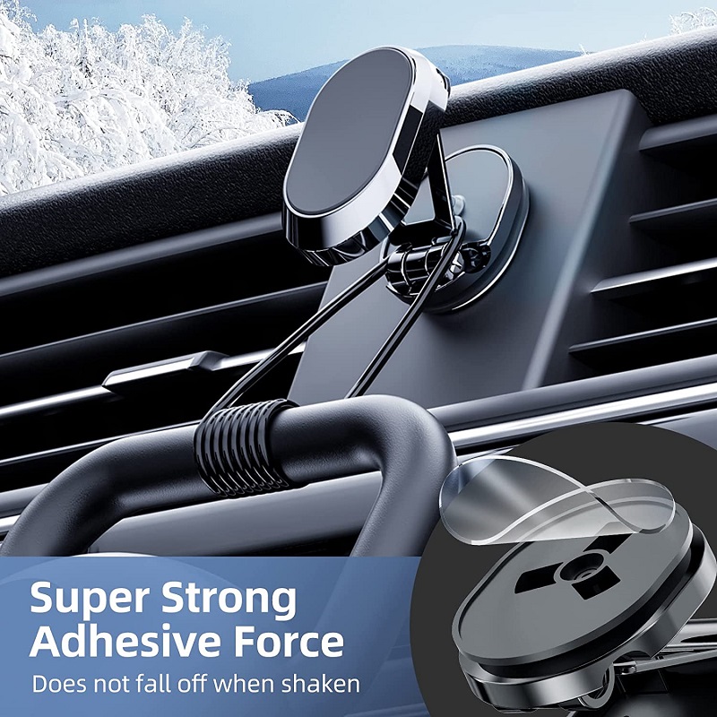 (🔥Early Christmas Sale-SAVE 48% OFF) 360° Rotating Folding Magnetic Car Phone Holder -BUY 2 GET 1 FREE NOW