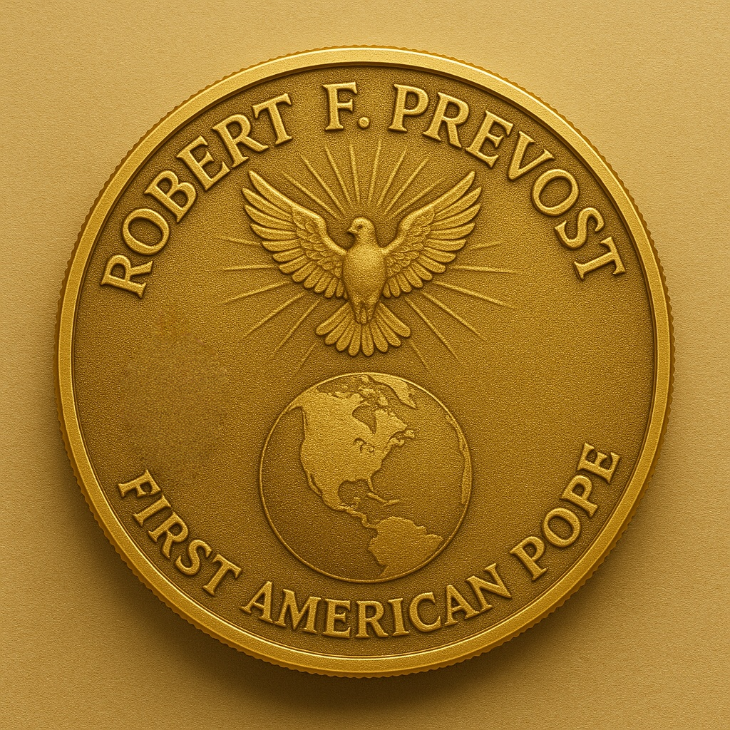 Pope Leo XIV Commemorative Coin