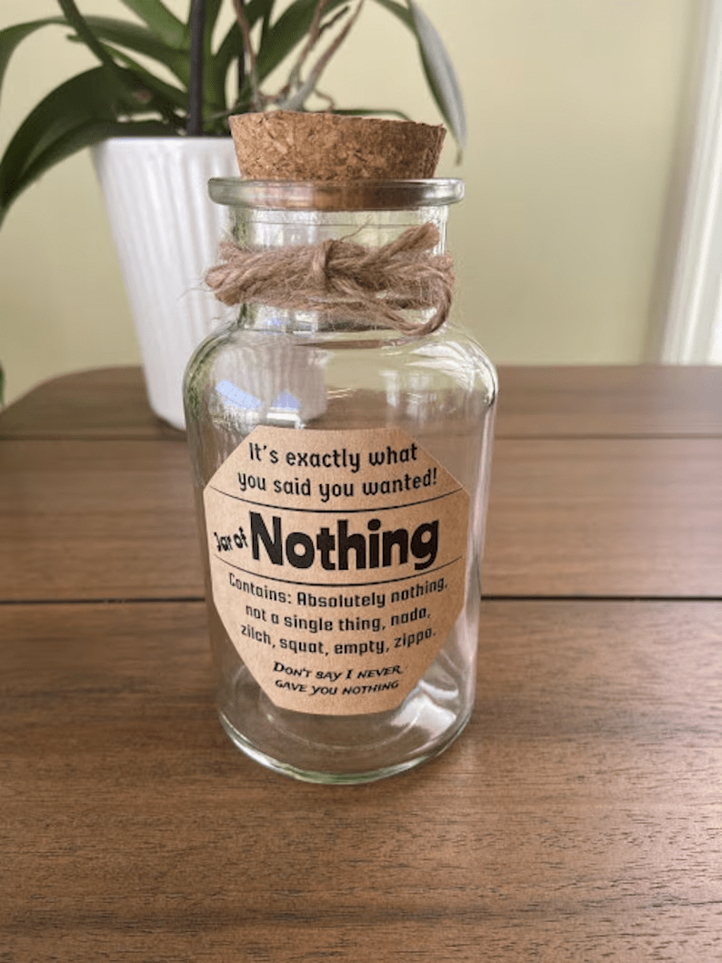 Jar of Nothing