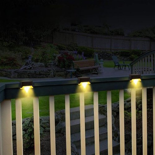 (💥Last Day Promotions-50% OFF)--LED Solar Lamp Path Staircase Outdoor Waterproof Wall Light-BUY 10 GET 10 FREE & FREE SHIPPING