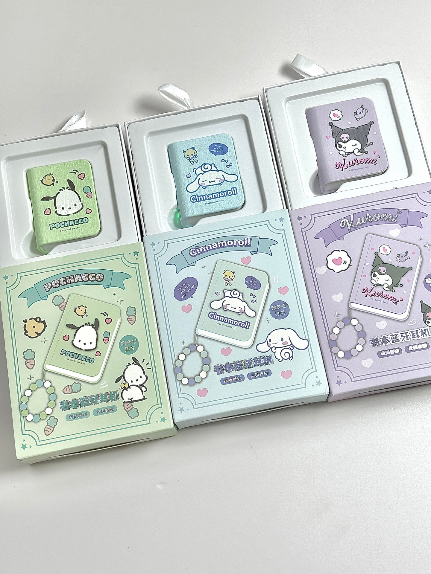 Sanrio Book Shape Wireless Bluetooth Headphones