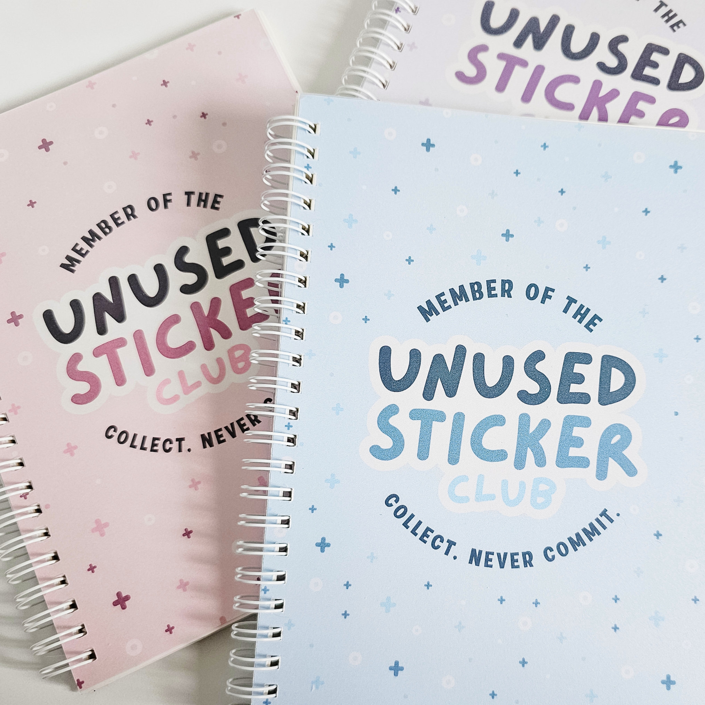 Unused Sticker Club Reusable Sticker Book for Sticker Collector