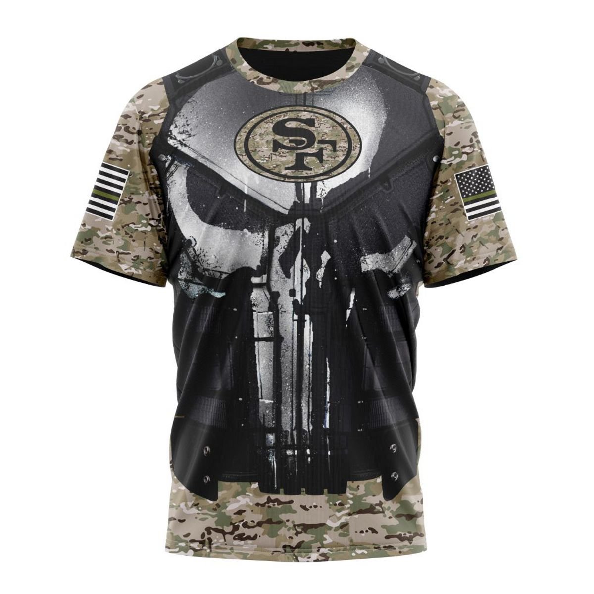 SAN FRANCISCO 49ERS 3D HOODIE SPECIAL VETERAN KITS