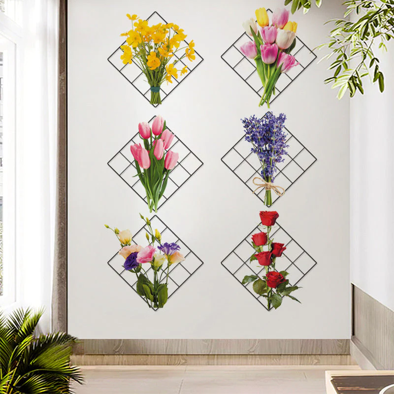 🔥Last Day Promotion-50% OFF🔥12*13inch 3D Plant/Flower Wall Sticker-(1Sets / 5 Pattern)-BUY 4 Sets GET 20% OFF & FREE SHIPPING
