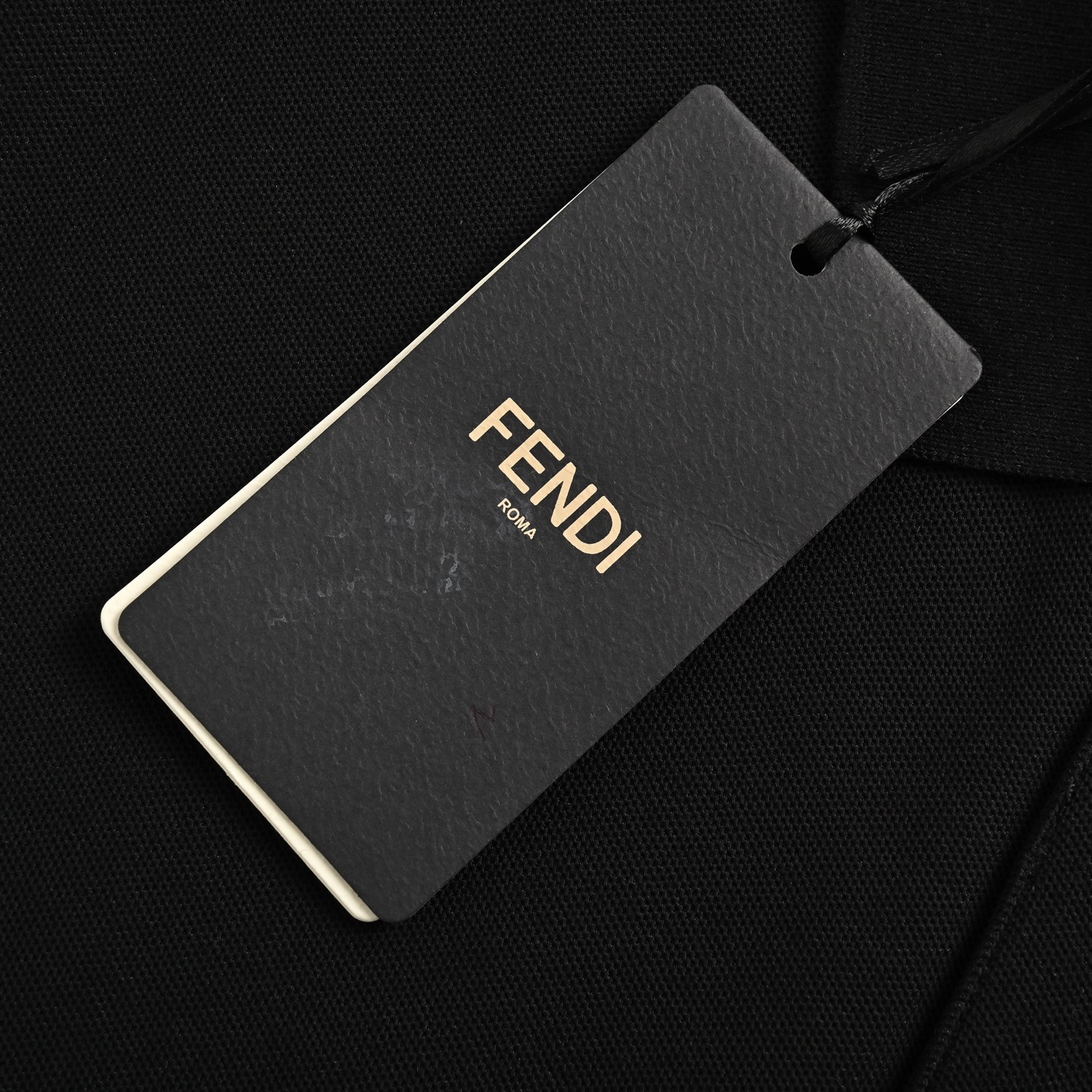 Fendi 25ss FF zipper pocket Polo short sleeve