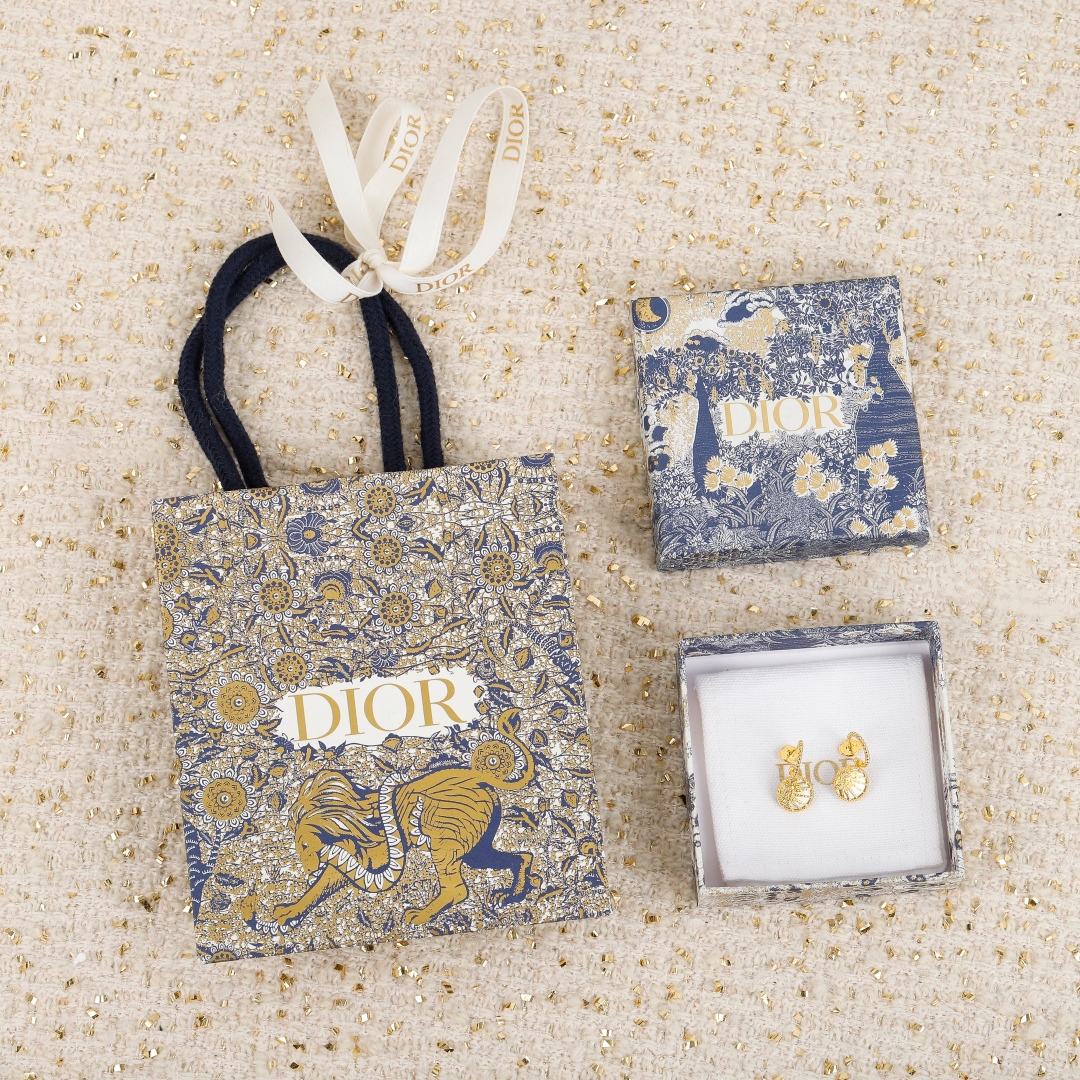 Dior Sun, Moon and Stars Earrings