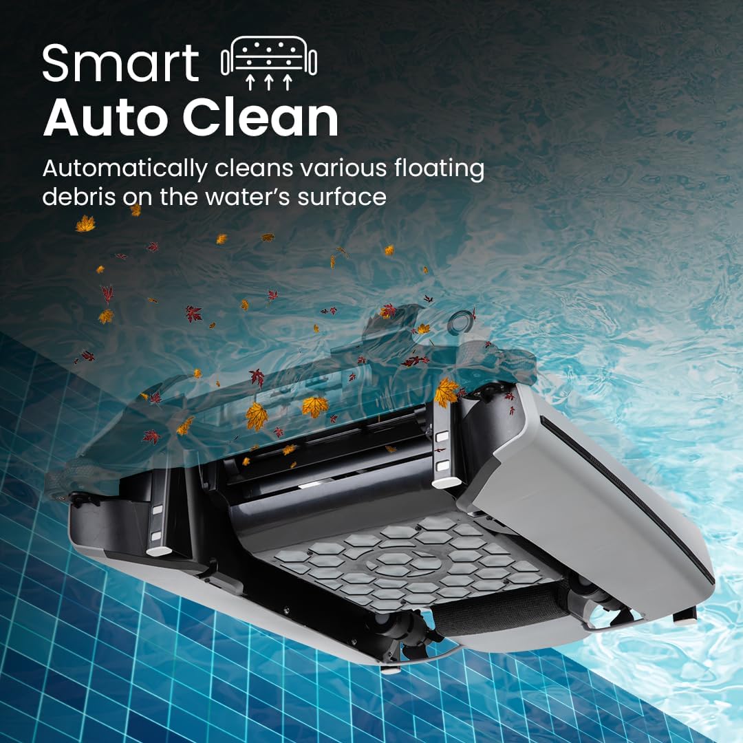Betta SE Plus Solar Powered Robotic Pool Skimmer with Dual Charging Options