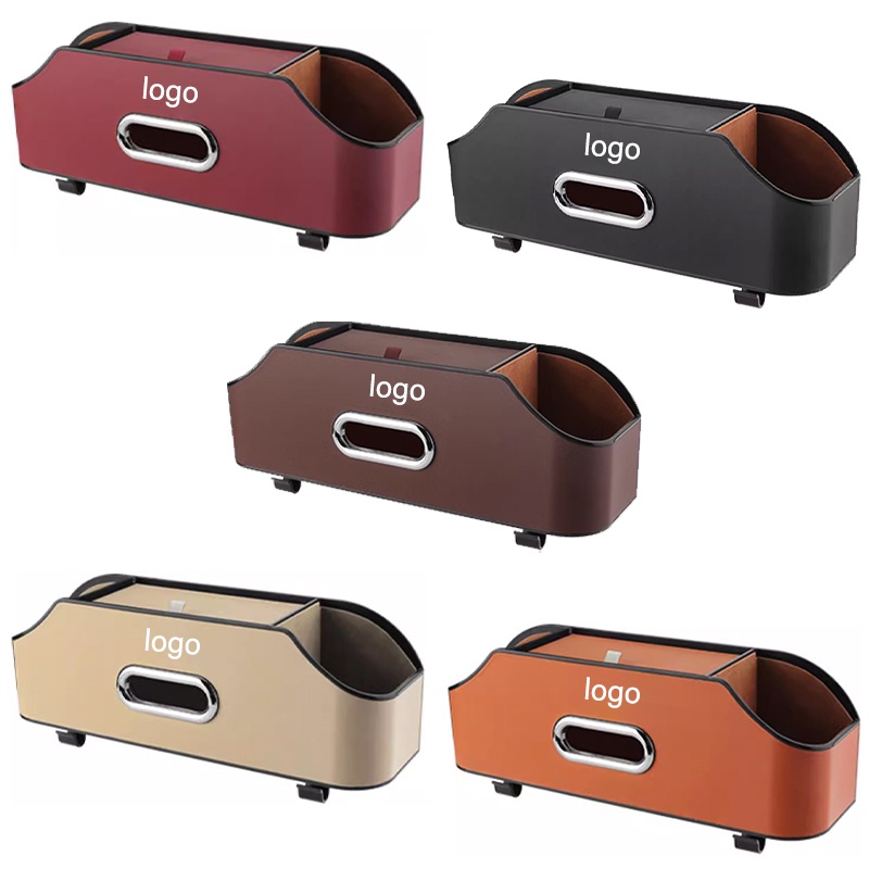 Organizer with Cup Holder and Tissue Box