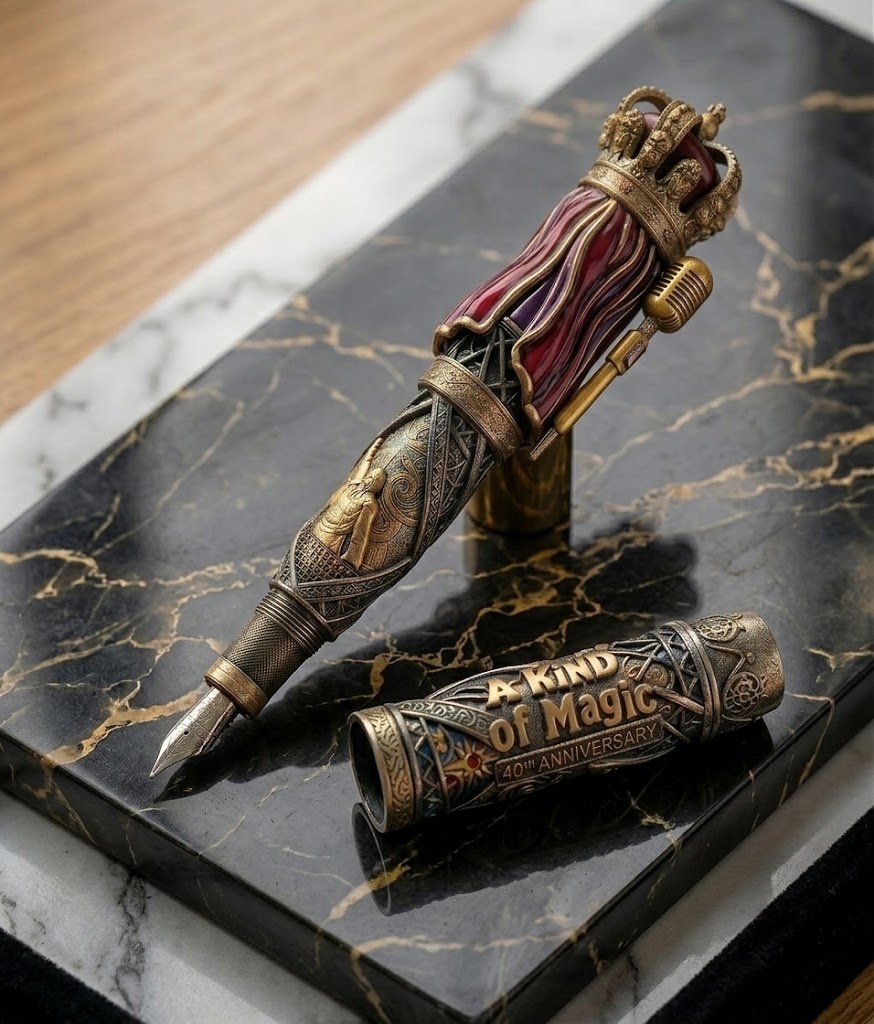 ✨🎤 “A Kind of Magic 40th Anniversary” Stage Tribute Fountain Pen 🖊