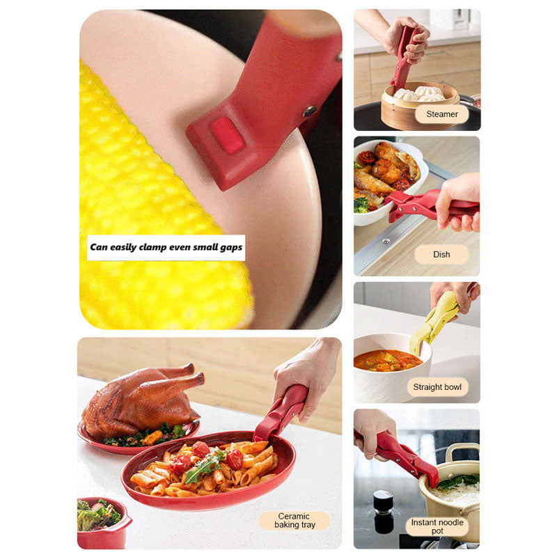 Multi-Purpose Anti-Scald Bowl Holder Clip for Kitchen（50% OFF）